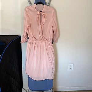 Gorgeous Bow Neck Tie Dress